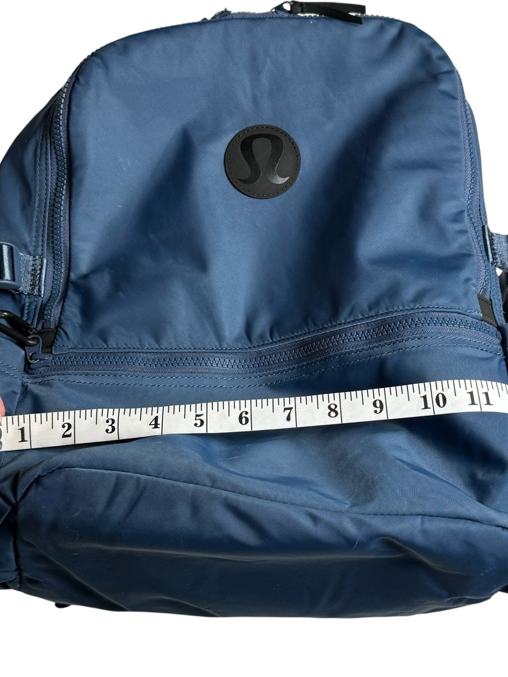 LuluLemon New Crew 22L Backpack School Hiking Camping Dark Blue Grey Biking EUC - Picture 11 of 13